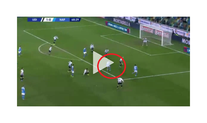 Piotr Zieliński ŁADUJE GOLA Udinese [VIDEO]